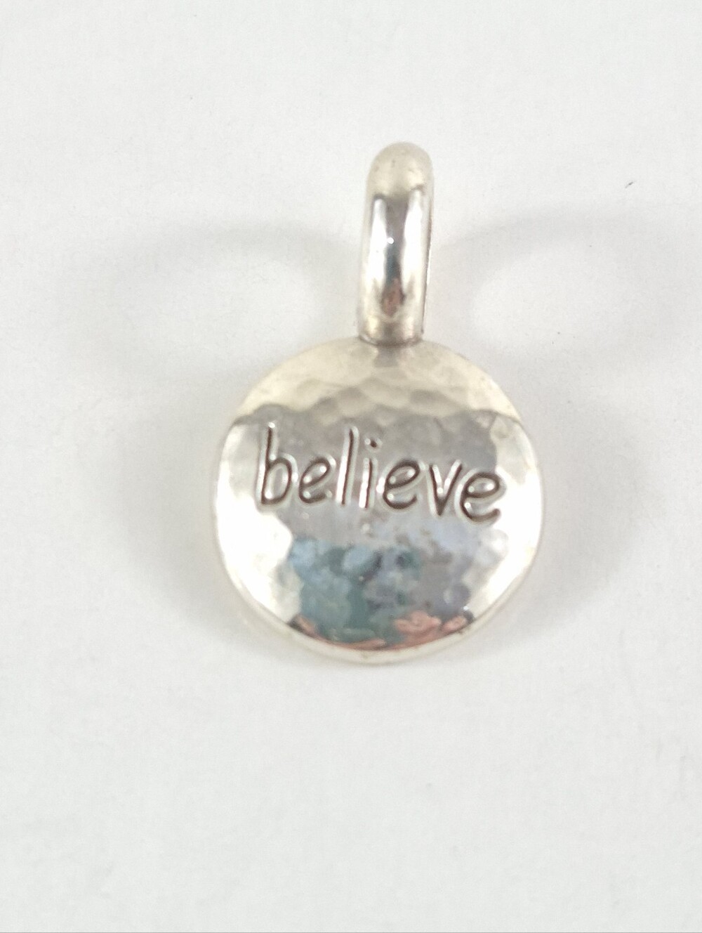 Brighton Believe Reversible Faith Token Pendant
